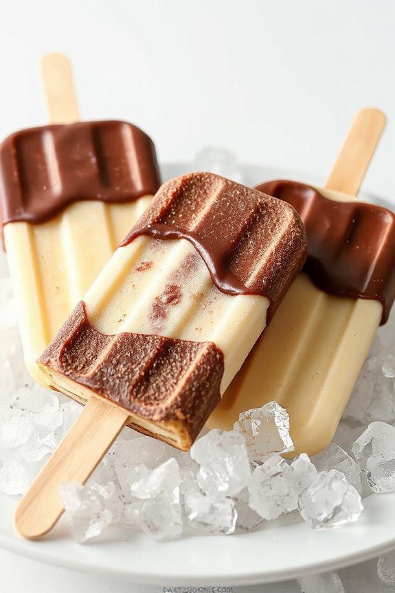 frozen boston cream delight