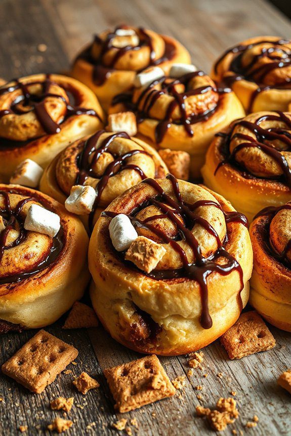 gooey cinnamon rolls delight