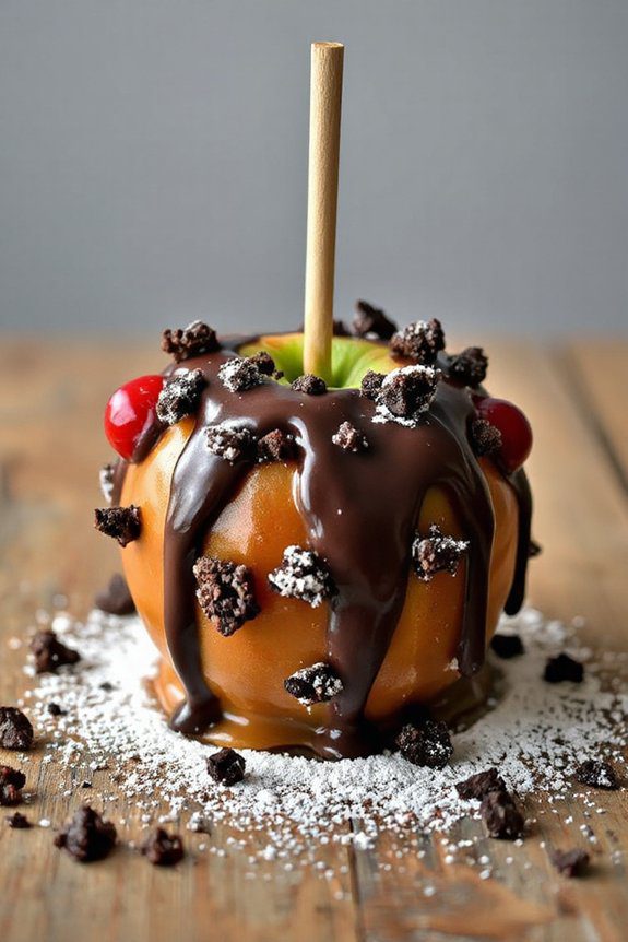 gourmet caramel apple treat