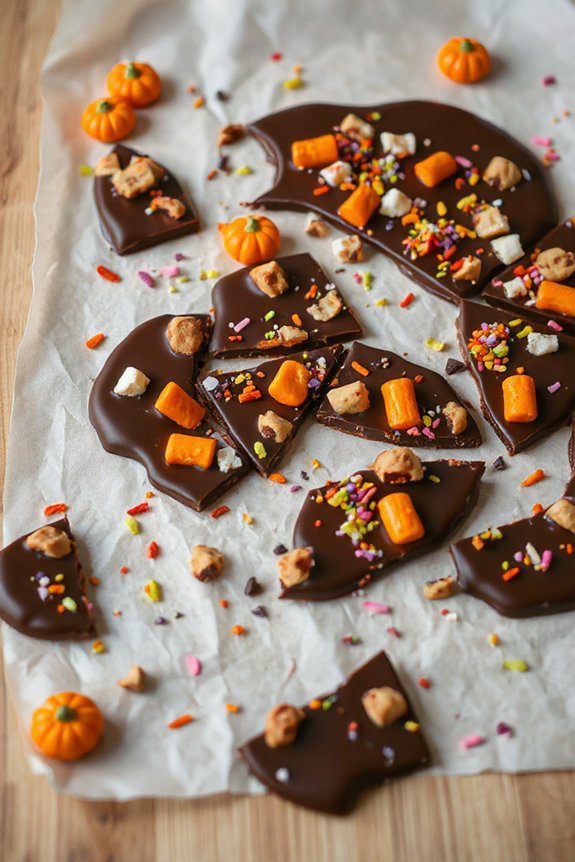 haunted pumpkin chocolate delight