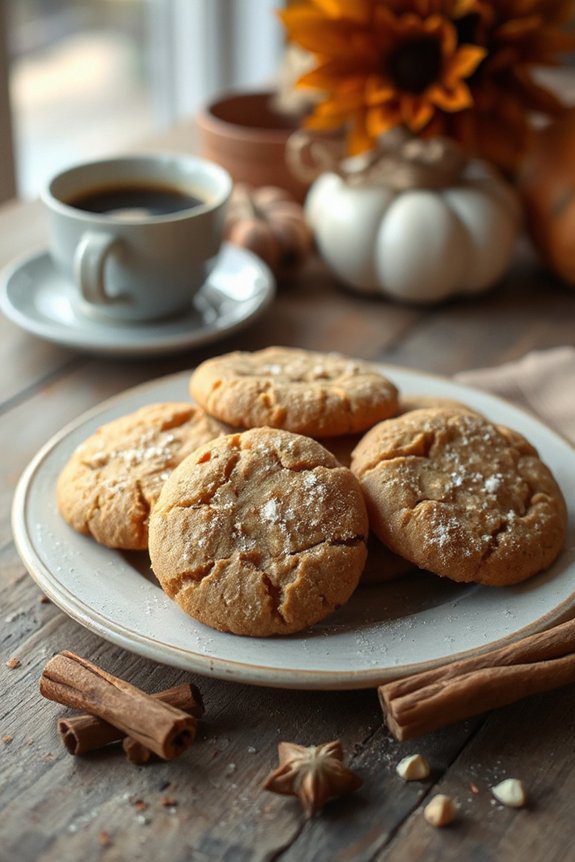 homemade ginger molasses cookies