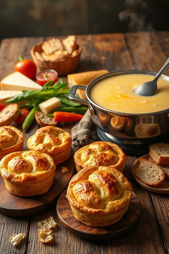 indulgent yorkshire pudding fondue