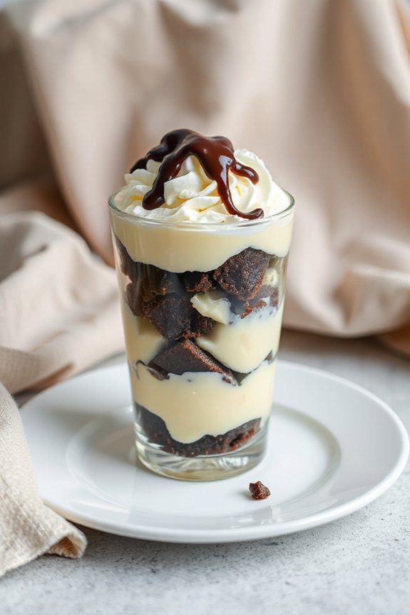 layered dessert delightfully indulgent