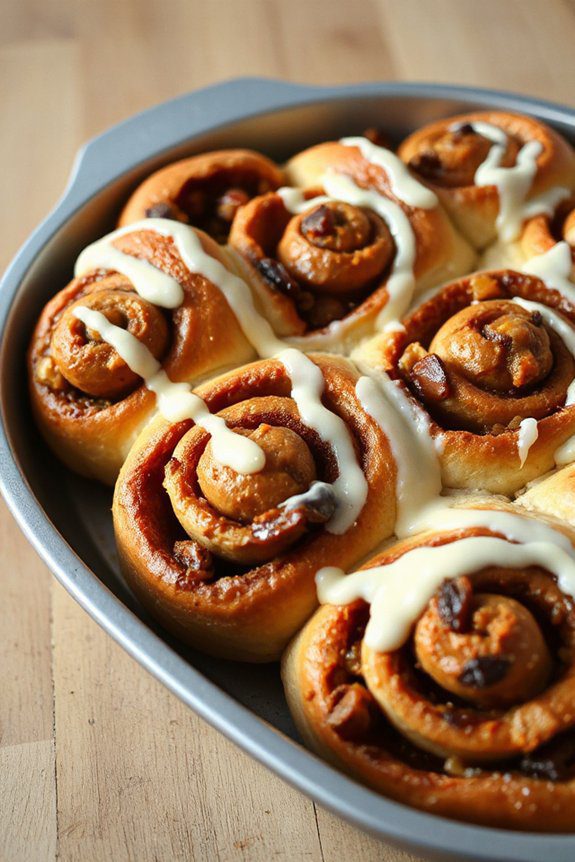 mincemeat filled fluffy rolls