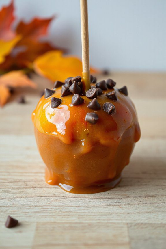 minty caramel apple delight