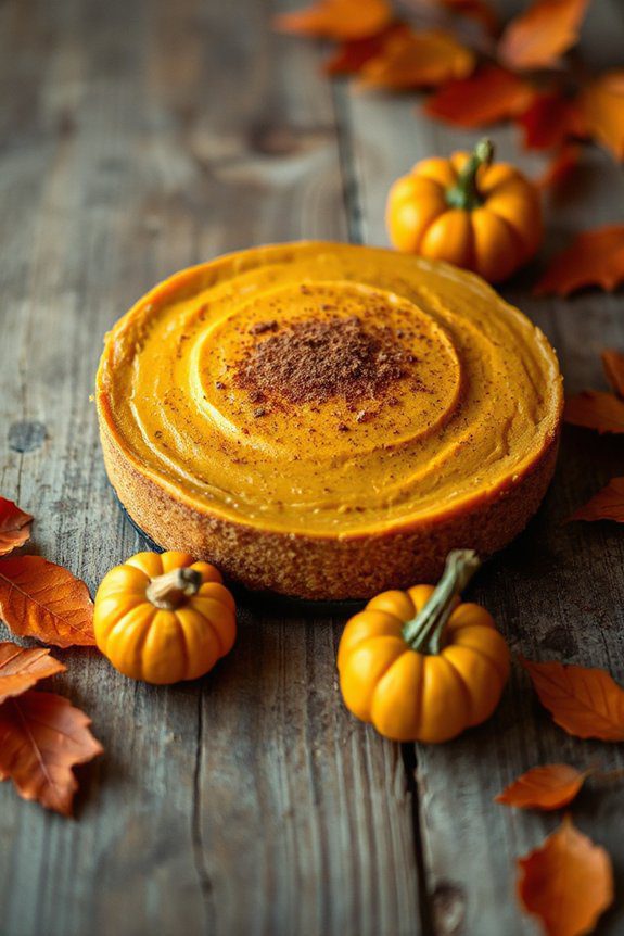 no bake pumpkin cheesecake delight