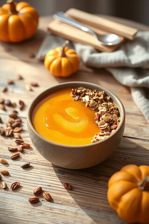 nutritious pumpkin spice delight