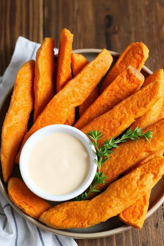 nutritious sweet potato breadsticks