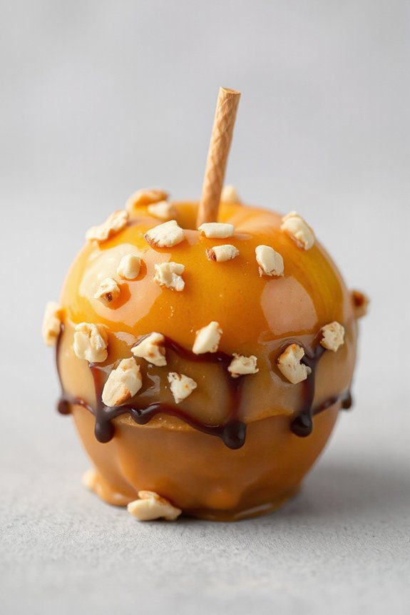 peanut butter caramel apples