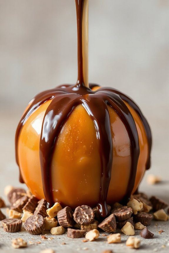 peanut butter cup apples