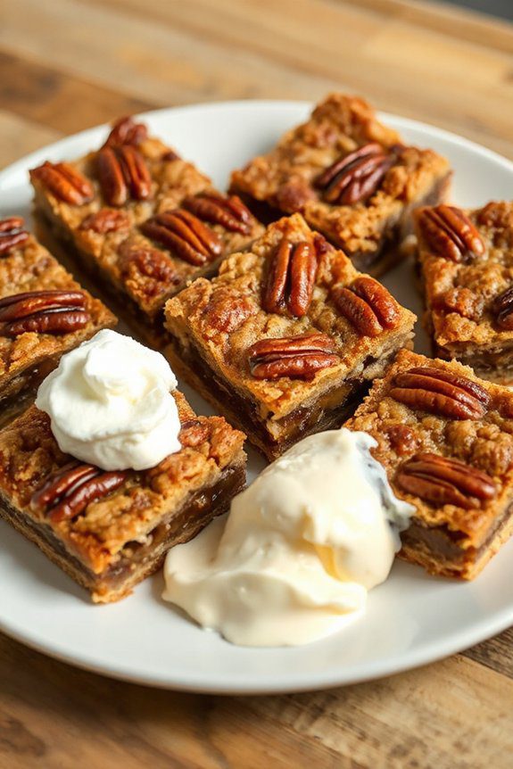 pecan pie bars delight