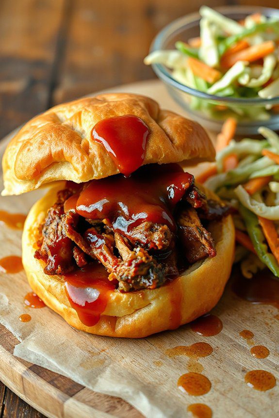 pulled pork yorkshire pudding