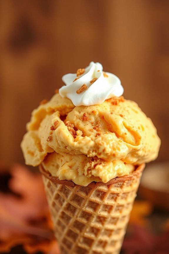 pumpkin cheesecake ice cream