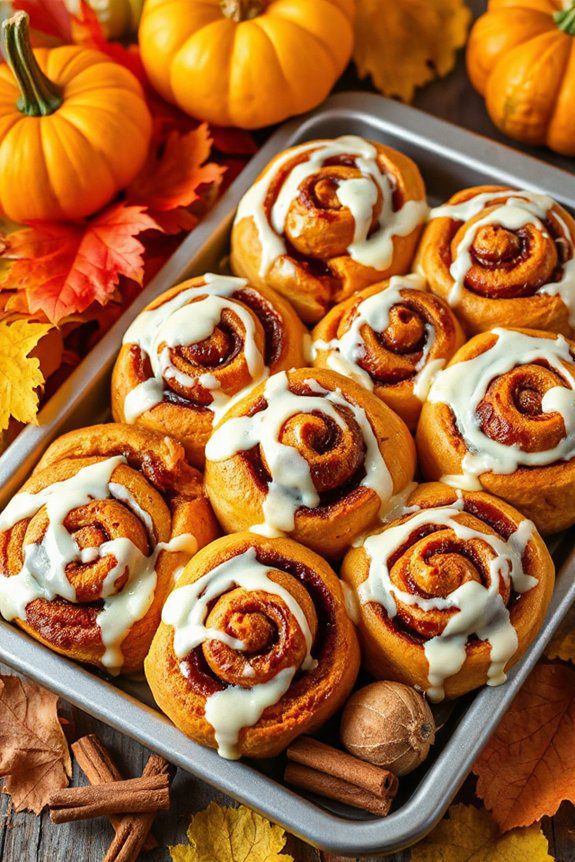 pumpkin spice autumn treats