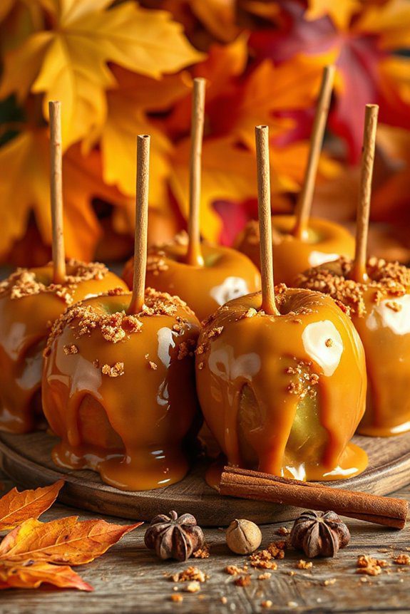 pumpkin spice caramel treats