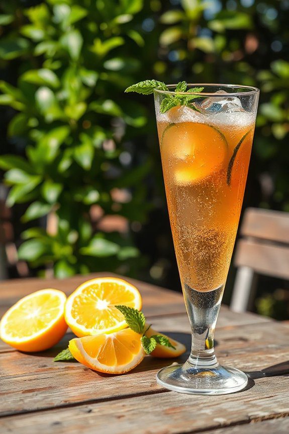 refreshing summer ale cocktail