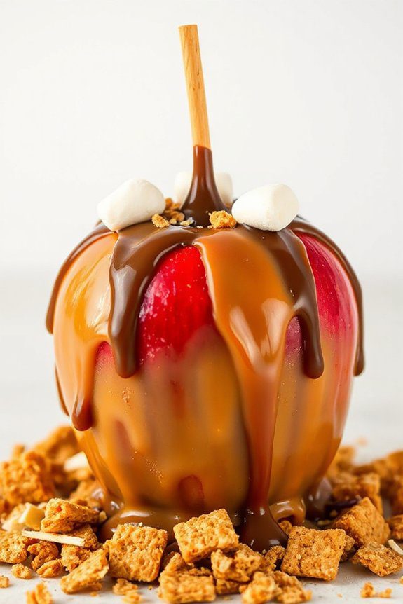 s mores caramel apple delights