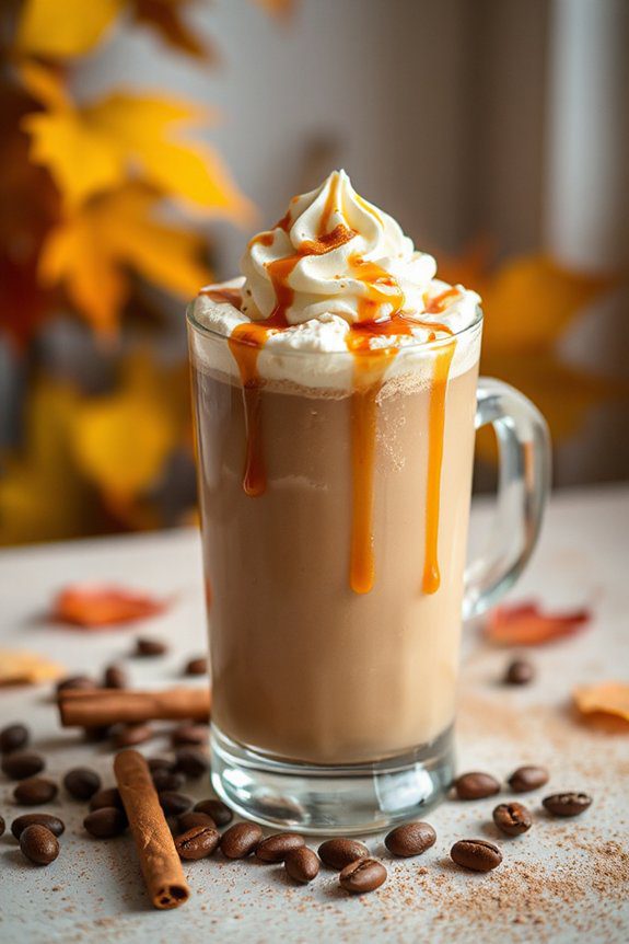 salted caramel coffee indulgence