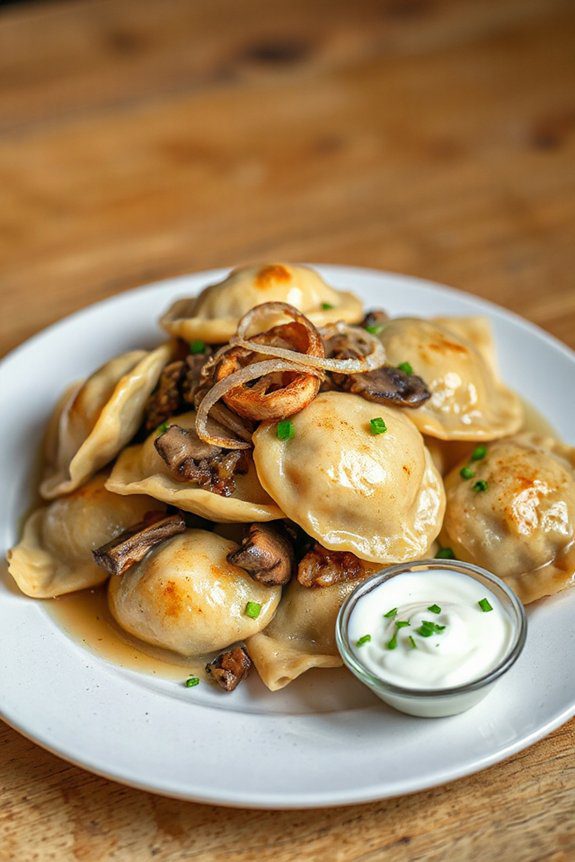 savory eastern european pierogi