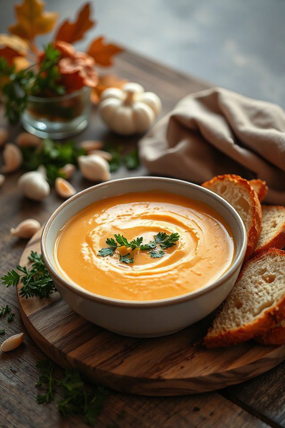 savory fish bisque comfort food