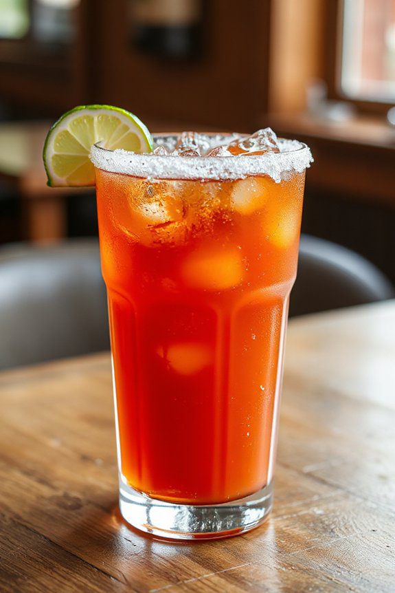 savory spicy mexican cocktail