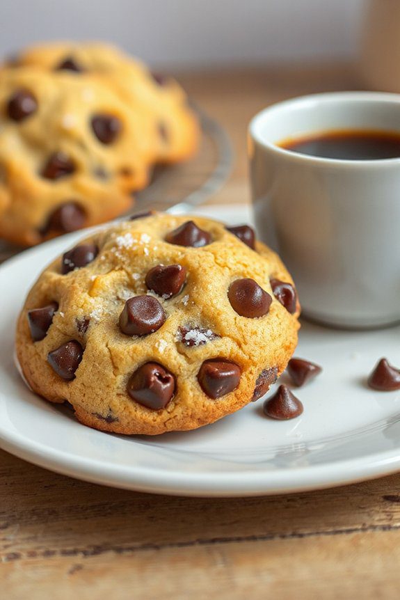 sea salt chocolate chip cookies