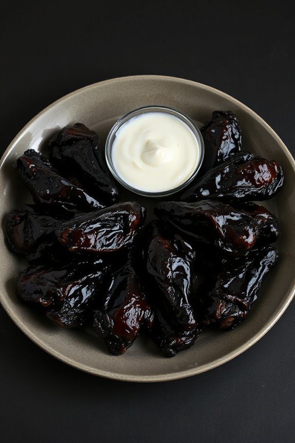 spooky chicken wings recipe