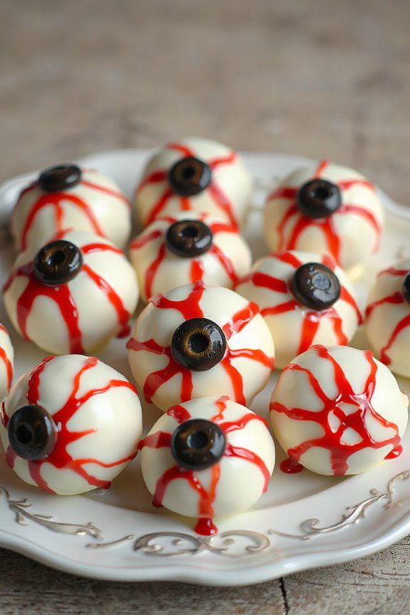 spooky delicious chocolate truffles