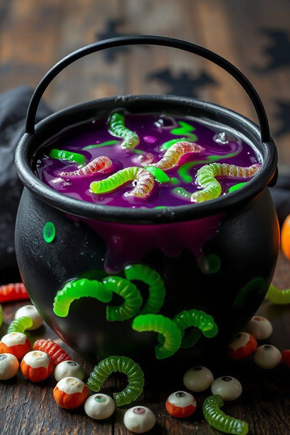 spooky fruity halloween punch