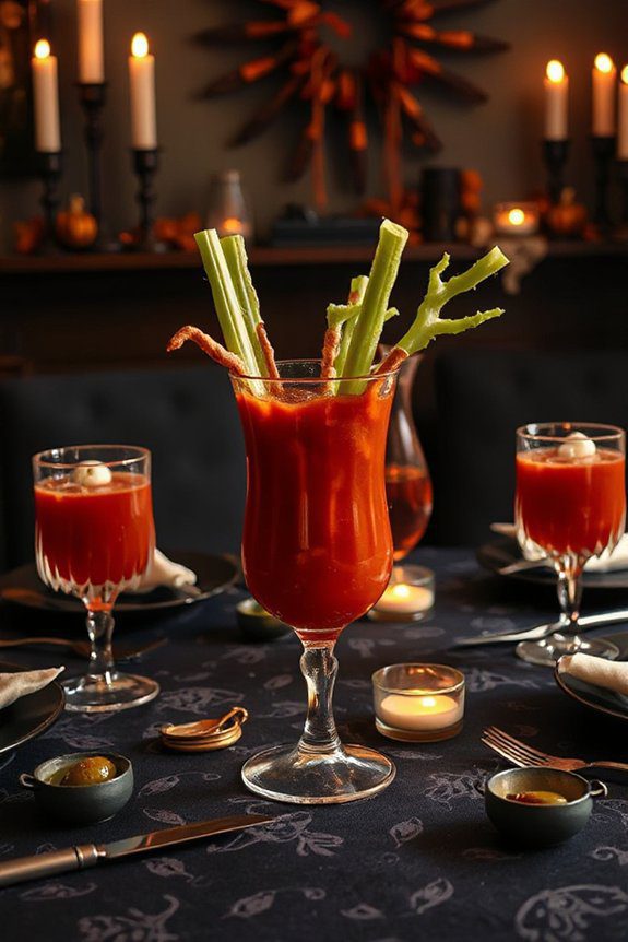 spooky non alcoholic mocktails
