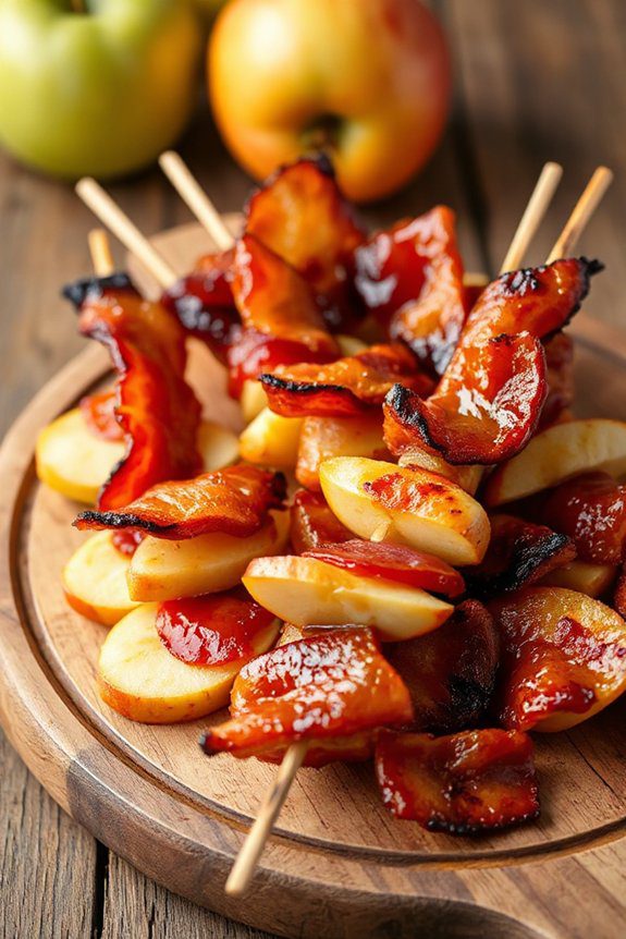 sweet and savory skewers