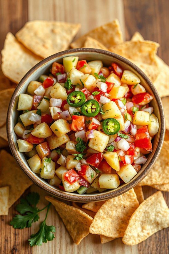 sweet and spicy salsa