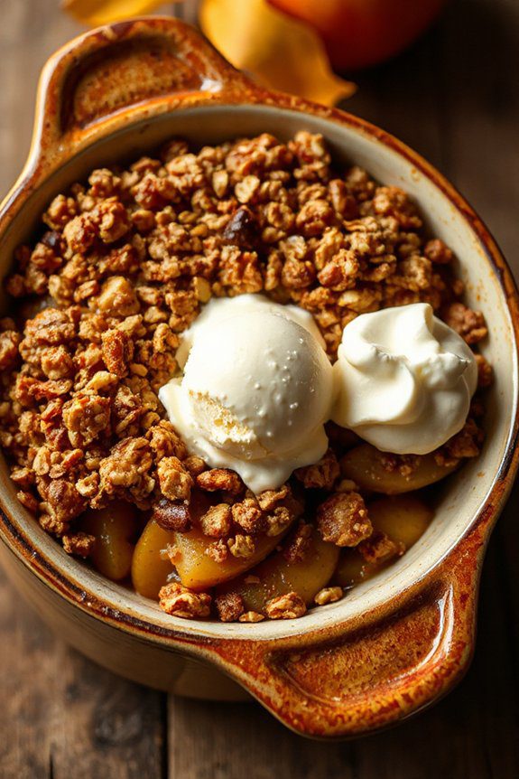 sweet warm comforting dessert