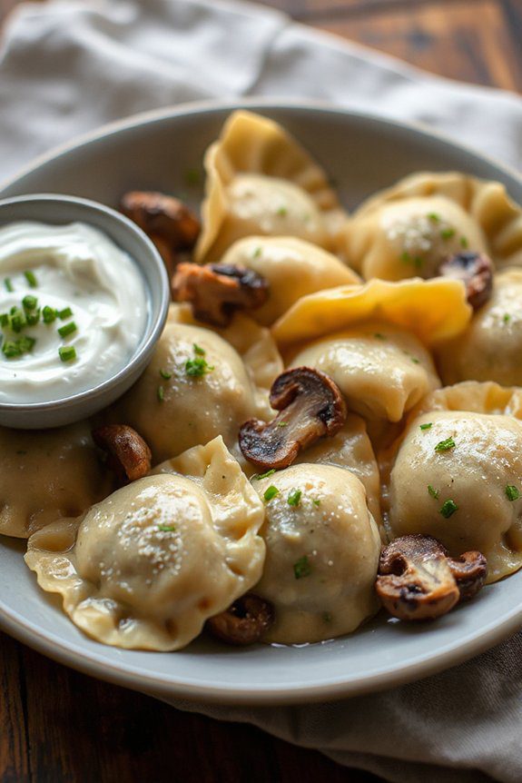 tangy earthy dumpling goodness