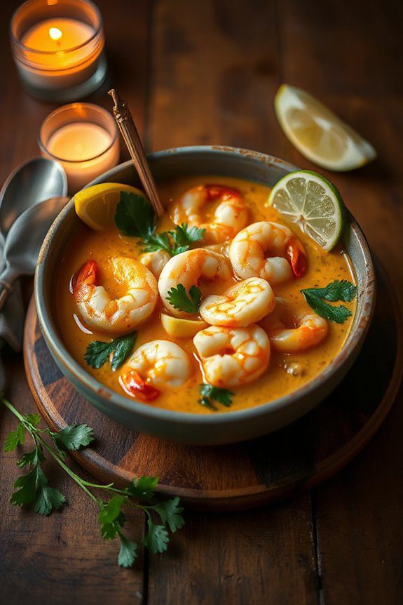 thai seafood bisque delight