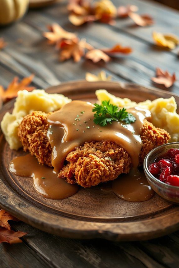 thanksgiving chicken fried steak