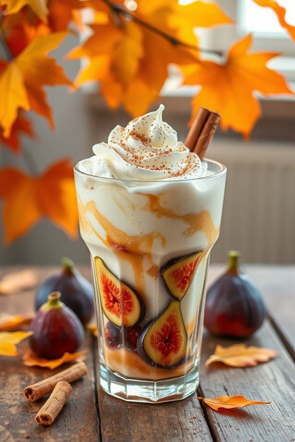 vanilla fig frappe delight