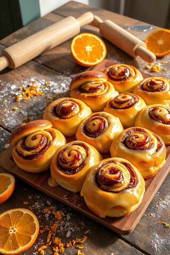 zesty cinnamon rolls delightfully infused