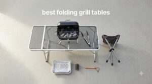 best folding grill tables