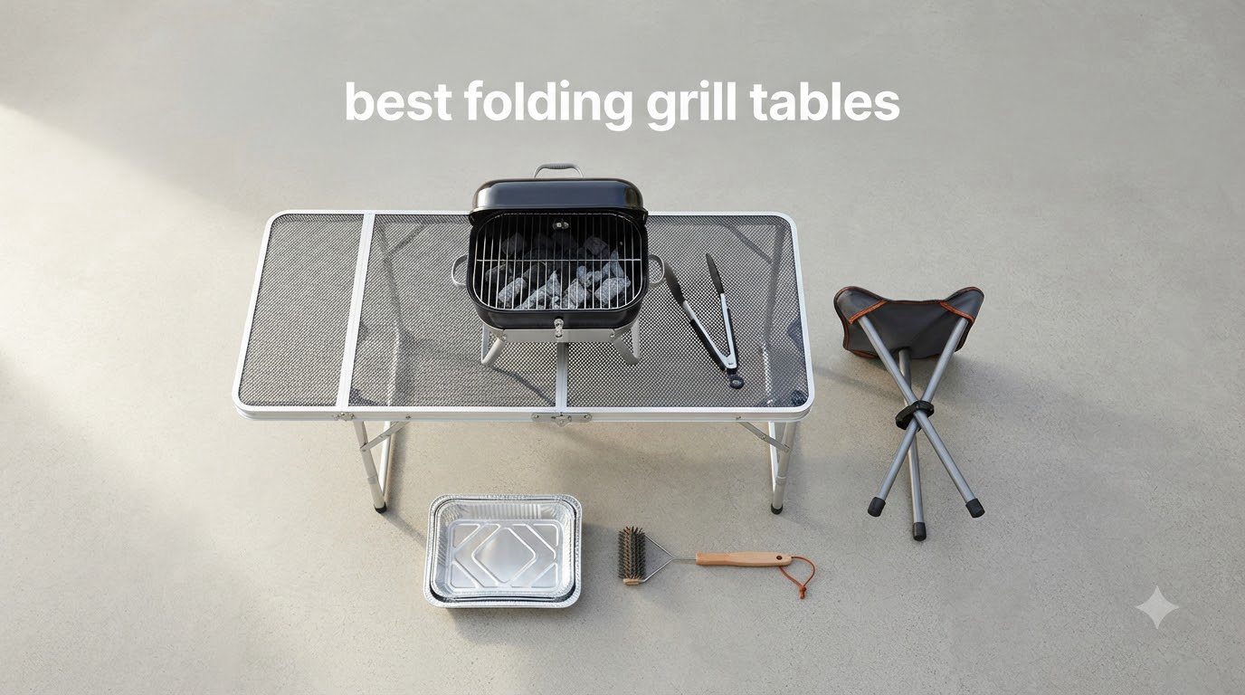 best folding grill tables