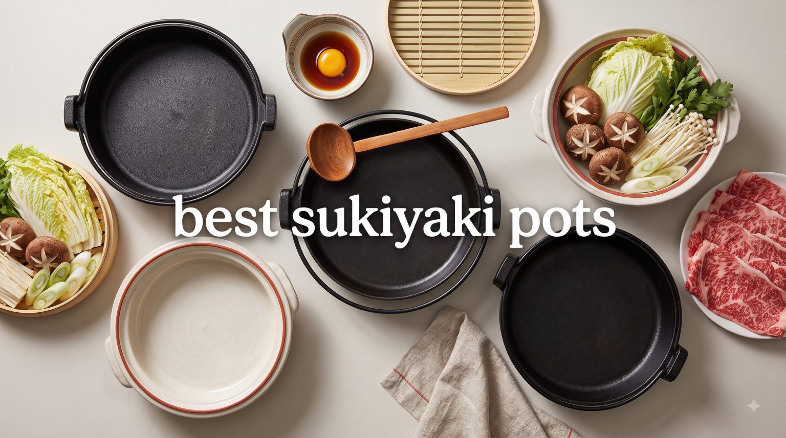 best sukiyaki pots