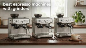 best espresso machines with grinders