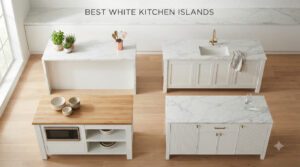 best white kitchen islands