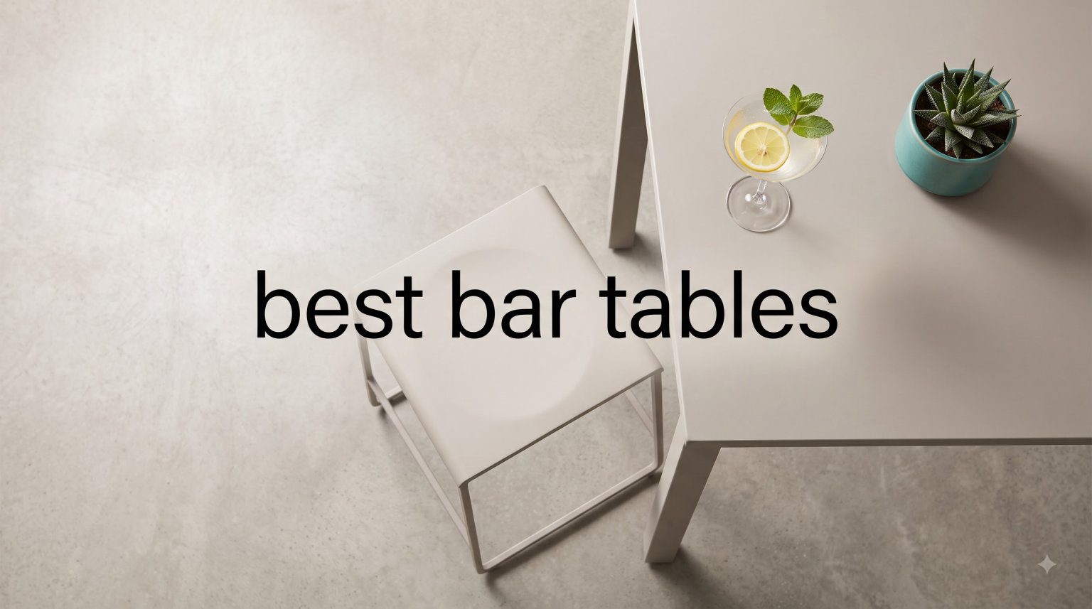 best bar tables