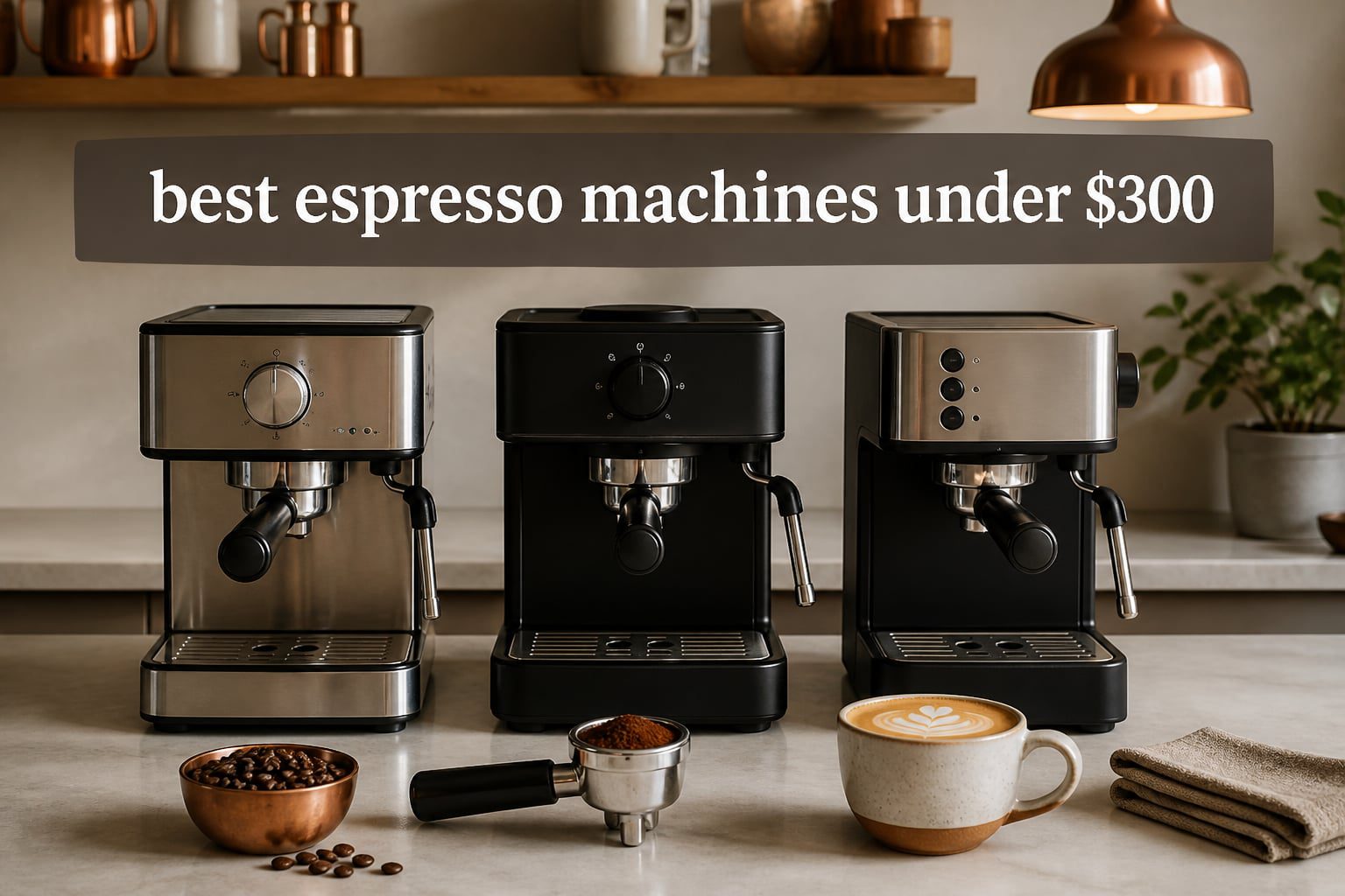 best espresso machines under $300