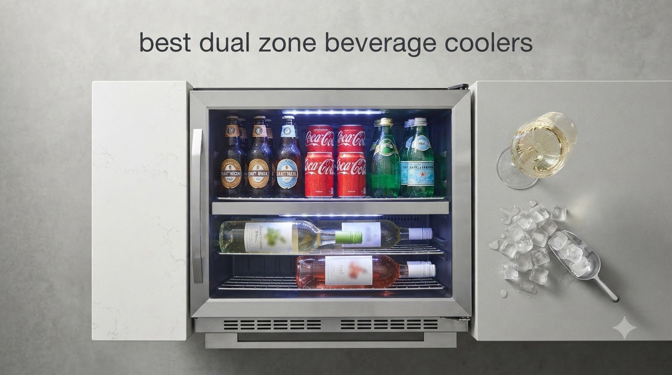 best dual zone beverage coolers