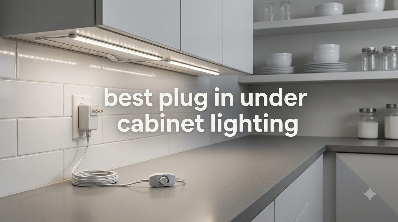 best plug in under cabinet lighting