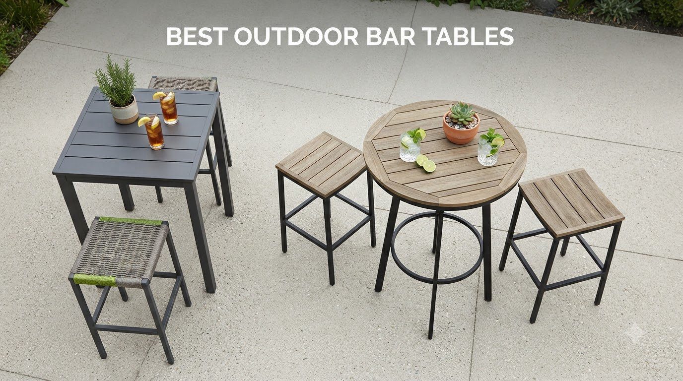 best outdoor bar tables