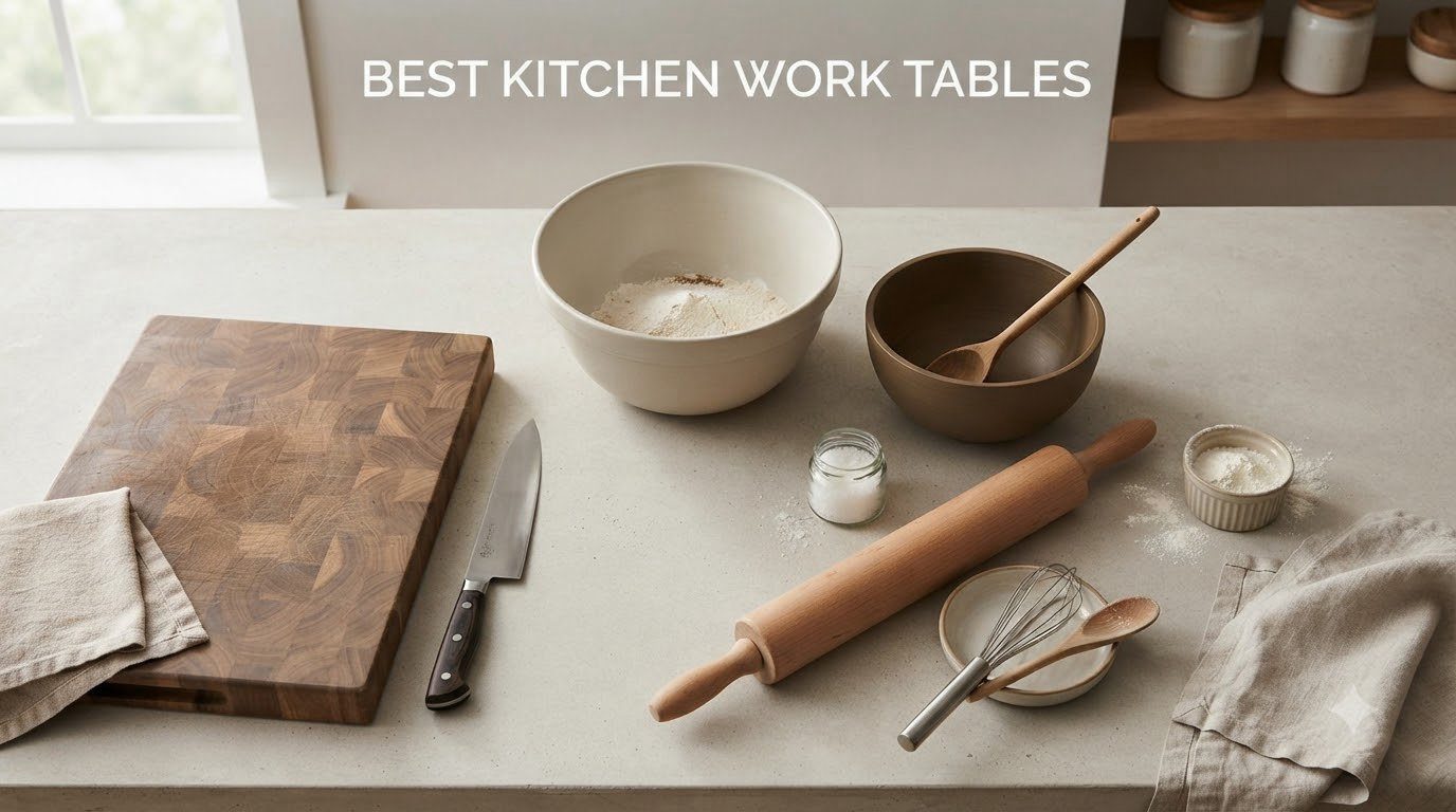 best kitchen work tables