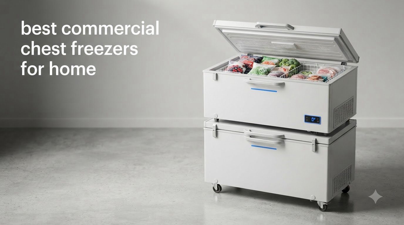 best commercial chest freezers for home